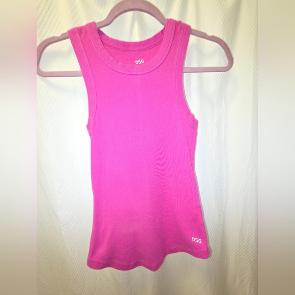 DSG Tops - Pink DSG Sleeveless Top